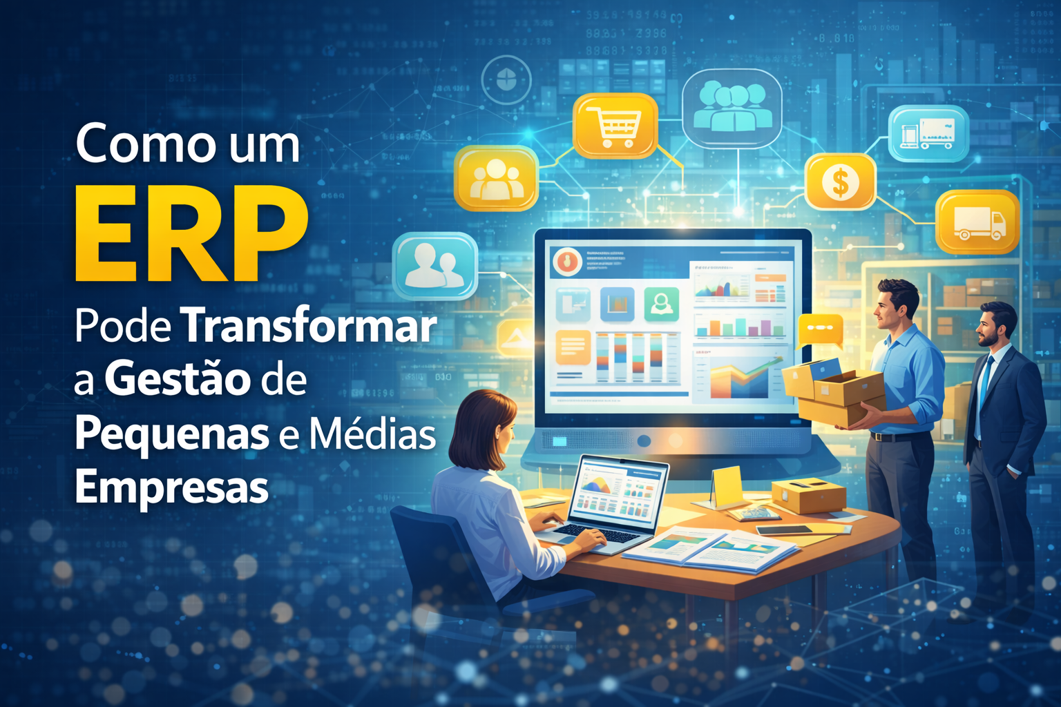 ERP: Transformando a Gestão de PMEs com o ERP Fácil Retaguarda